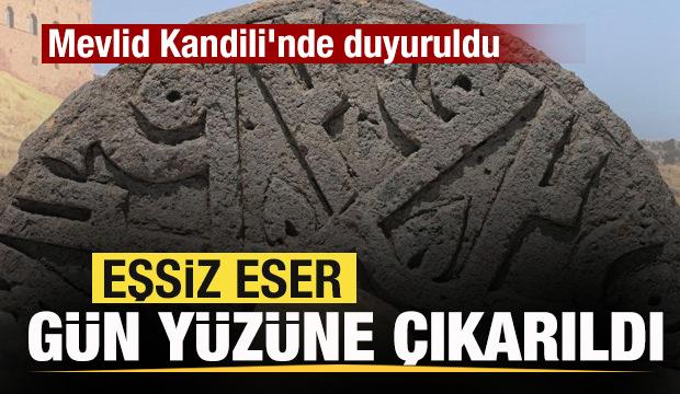 Eşsiz eser gün yüzüne çıkarıldı! Mevlid Kandili'nde duyuruldu