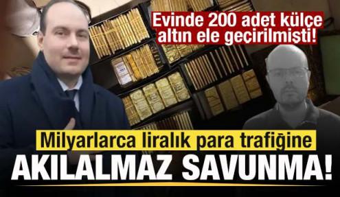 Evinde 200 adet külçe altın ele geçirilmişti! Hilmi Tuna Kuriş'in ifadesi ortaya çıktı! 