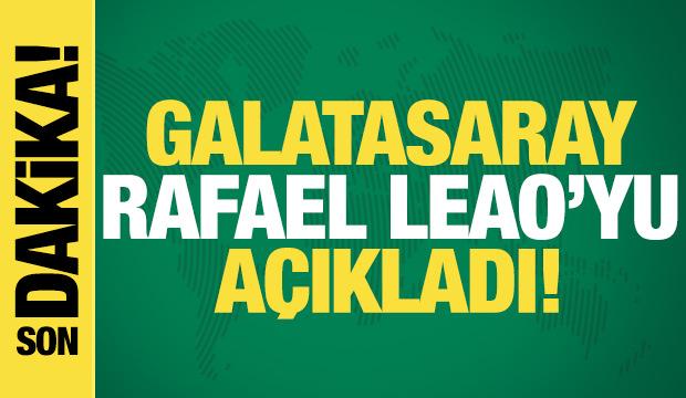Galatasaray Rafael Leao'yu açıkladı!