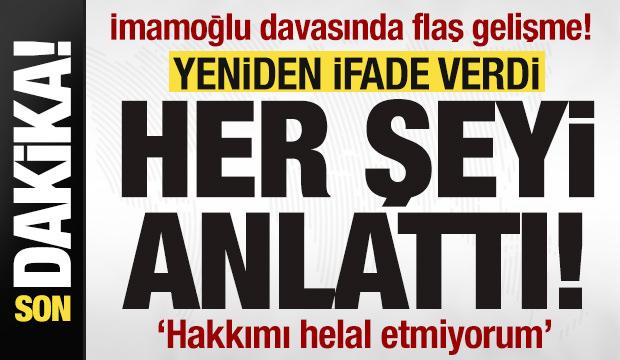İmamoğlu davasında çarpıcı ifade! Muzaffer Beyaz her şeyi anlattı: Hakkımı helal etmiyorum