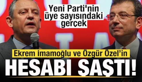 İmamoğlu ve Özgür Özel'in hesabı şaştı! Yeni Parti'nin üye sayısındaki gerçek