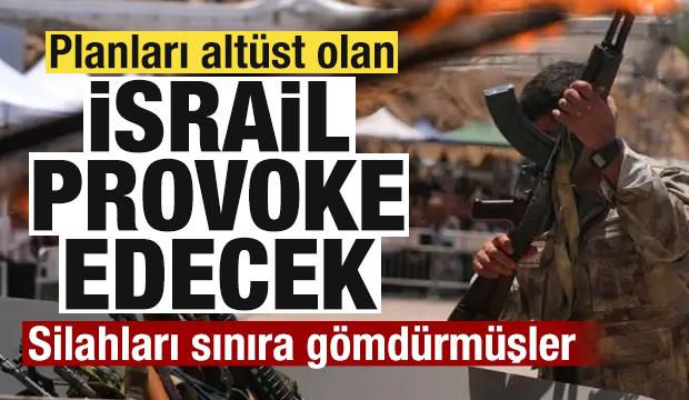 Planları altüst olan İsrail sabotaj peşinde! Silahları sınıra gömdürmüşler