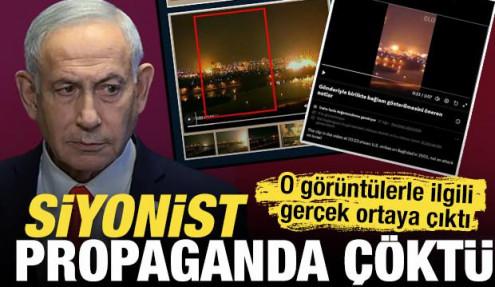 İsrail'in savaş propagandasından Bağdat görüntüleri çıktı