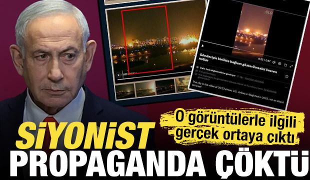 İsrail'in savaş propagandasından Bağdat görüntüleri çıktı