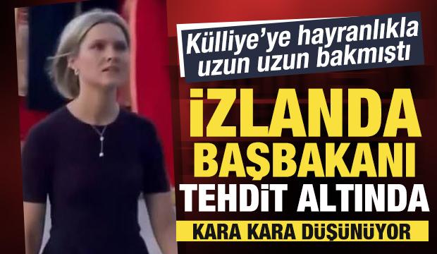 Külliye'ye hayranlıkla uzun uzun bakmıştı: İzlanda Başbakanı tehdit altında