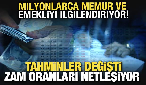 Memur ve emeklinin ocak zammı için 4 yeni senaryo belli oldu