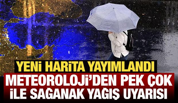 Meteoroloji'den pek çok ile sağanak yağış uyarısı