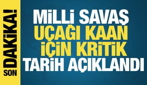  Milli savaş uçağı KAAN'ın silahlı atış testleri 2027'de başlıyor