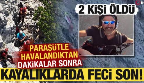 Ölüdeniz'de paraşüt faciası: 2 kişi hayatını kaybetti!