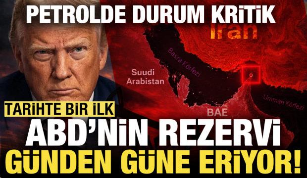 Petrolde durum kritik: Hürmüz riski sürüyor, ABD'de tarihi gerileme!