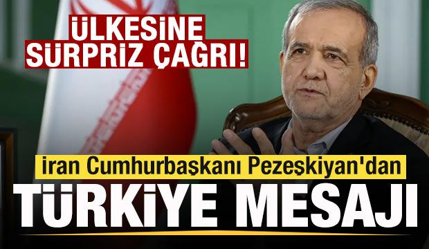 Pezeşkiyan'dan Türkiye mesajı! Devlet televizyonunda ülkesine sürpriz çağrı