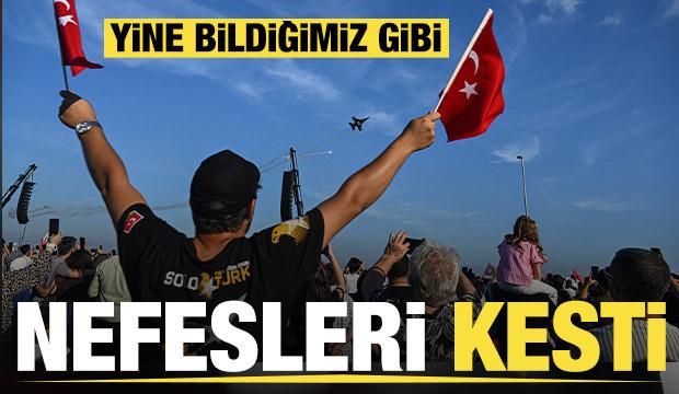 SOLOT&Uuml;RK'ten Zafer Bayramı i&ccedil;in İstanbul'da nefes kesen g&ouml;steri