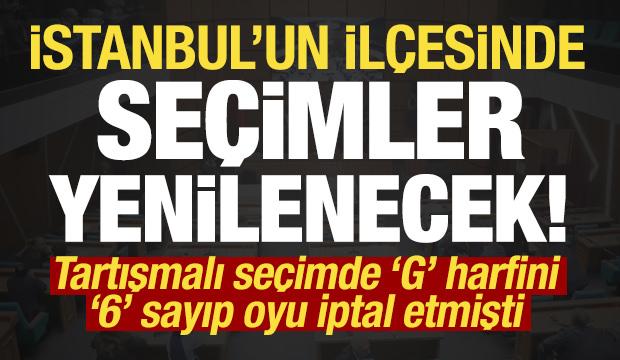 Son dakika: İstanbul'un il&ccedil;esinde Başkan vekili se&ccedil;iminin yenilenmesine karar verildi!