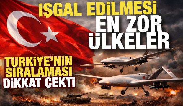 Türkiye’nin sıralaması dikkat çekti! İşgal edilmesi en zor olan ülkeler belli oldu