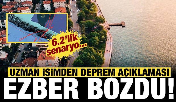 &Uuml;ş&uuml;mezsoy'dan 6.2'lik deprem senaryosu yorumu: Ezberleri bozdu!