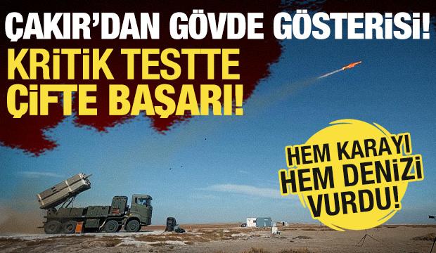 Yeni nesil seyir f&uuml;zesi &Ccedil;AKIR'ın atış testleri başarıyla ger&ccedil;ekleşti!