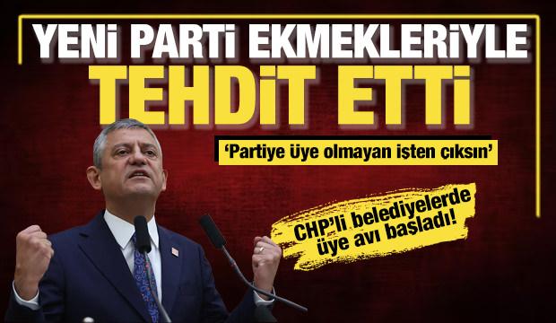 Yeni Parti’den CHP’li belediye çalışanlarına 