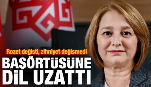 YENİ Partili isim başörtüsüne dil uzattı