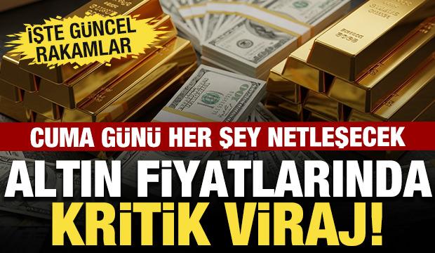Altın fiyatları i&ccedil;in kritik viraj! G&ouml;zler ABD verilerinde