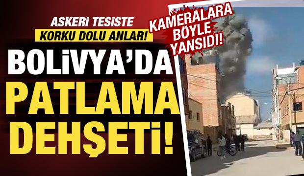 Boliyva'da asker tesiste patlama: 2 &ouml;l&uuml;, &ccedil;ok sayıda yaralı var
