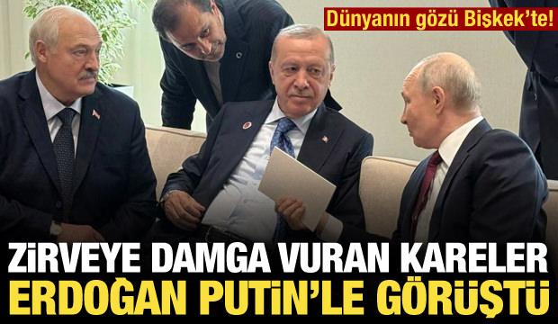 Cumhurbaşkanı Erdoğan, Putin ile görüştü