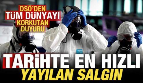 DSÖ'den tüm dünyayı korkutan duyuru! Şimdiye kadar en hızlı yayılan salgın