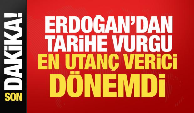 Erdoğan’dan tarihe vurgu: Kitap katliamları o dönemde yaşandı
