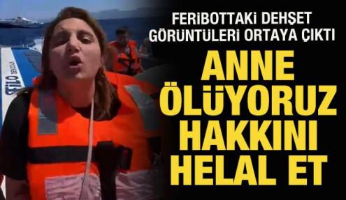 Feribot faciasında gençlerin ölüm kalım mücadelesi: 