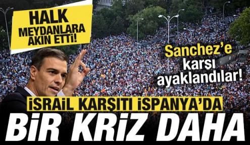 İspanya'da bir kriz daha! Halk meydanlara akın etti! Hükümete karşı ayaklandılar