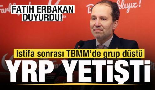 İstifa sonrası düştü! İmdadına Yeniden Refah yetişti! Fatih Erbakan duyurdu