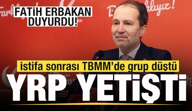İstifa sonrası düştü! İmdadına Yeniden Refah yetişti! Fatih Erbakan duyurdu