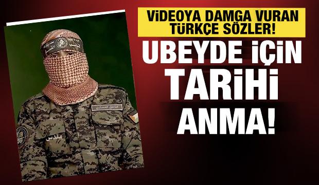 Kassam Tugayları Ebu Ubeyde için Türkçe anma videosu yayımladı