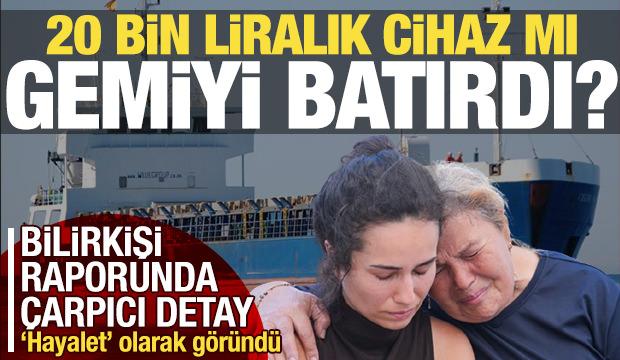 Marmara'da batan gemide 'AIS cihazı' detayı! 20 bin liralık cihaz mı gemiyi batırdı?