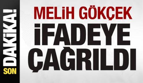 Melih Gökçek ifadeye çağrıldı