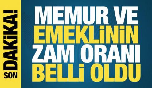 Memur ve emekli zammında ağustos hesabı belli oldu