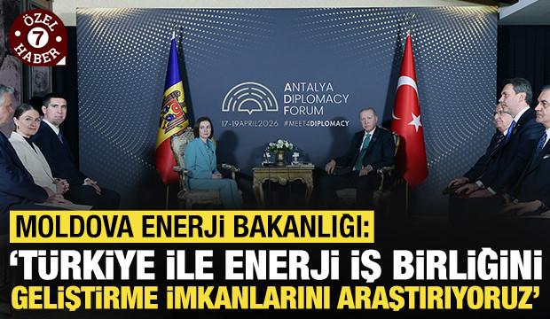 Moldova: 'Türkiye ile enerji iş birliğini geliştirme imkanlarını araştırıyoruz'