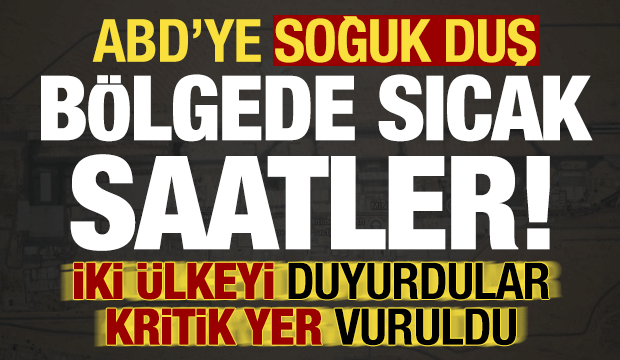 Son dakika: ABD'ye soğuk duş, bölgede alev alev! 2 ülkeyi duyurdular, kritik yer vuruldu..