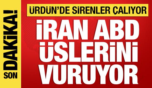 Son Dakika: İran, ABD &uuml;slerini bombalamaya başladı