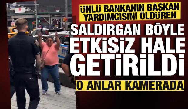 Times Meydanı'nda dehşet: &Uuml;nl&uuml; bankanın başkan yardımcısı &ouml;ld&uuml;r&uuml;ld&uuml;!