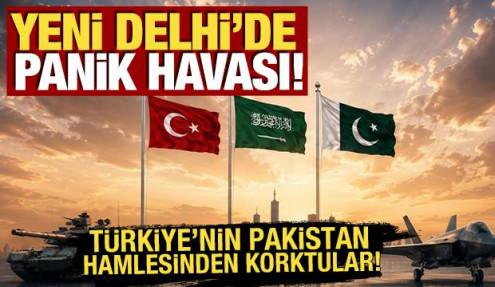 Yeni Delhi'de panik havası! Türkiye'nin Pakistan hamlesinden korktular