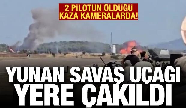 Yunanistan'da savaş u&ccedil;ağı d&uuml;şt&uuml;