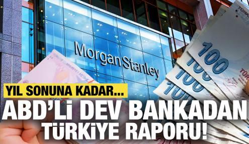 ABD'li dev bankadan Türkiye raporu: Yıl sonuna kadar iki indirim!