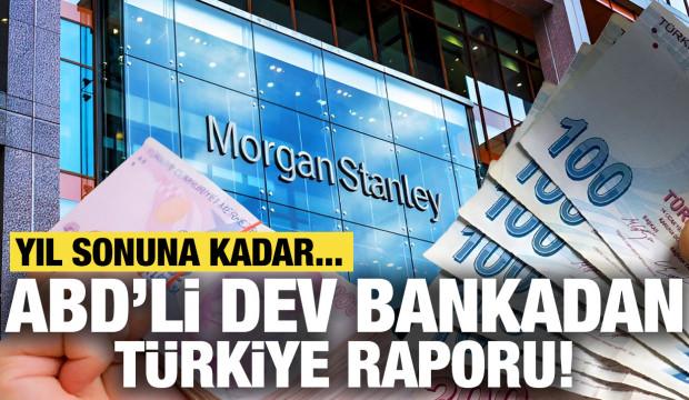 ABD'li dev bankadan Türkiye raporu: Yıl sonuna kadar iki indirim!
