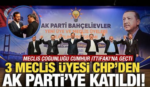 Abdullah Özdemir duyurdu: 3 meclis üyesi CHP'den AK Parti'ye geçti