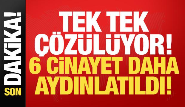 Adalet Bakanı Gürlek duyurdu: 6 faili meçhul cinayet daha aydınlatıldı