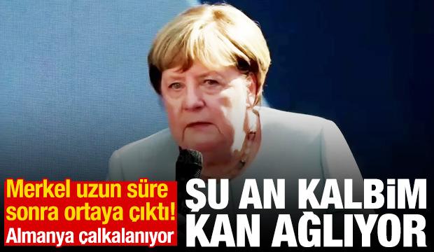 AfD'nin seçim zaferi Merkel'i üzdü: Şu an kalbim kan ağlıyor
