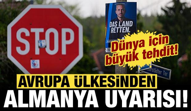 Avrupa ülkesinden Almanya uyarısı: Dünya için büyük tehdit!