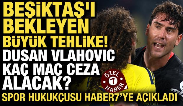 Beşiktaş'ı bekleyen büyük tehlike! Vlahovic kaç maç ceza alacak?
