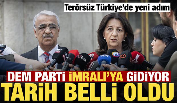 Çerçeve Yasa sonrası ilk ziyaret! DEM Parti İmralı'ya gidiyor