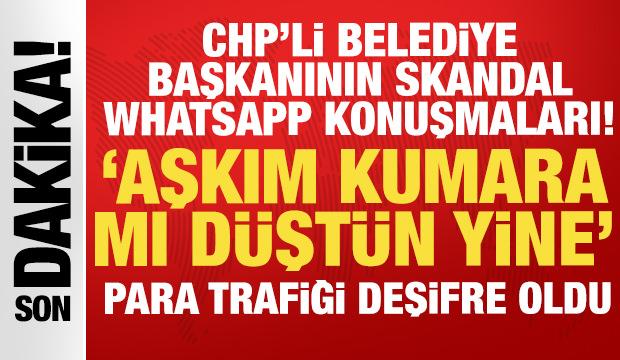 CHP'li belediye başkanı ile sevgilisinin konuşmaları dosyada: Aşkım kumara mı düştün yine?